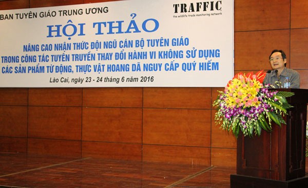 Efectúa Vietnam conferencia sobre protección de animales y plantas silvestres 
