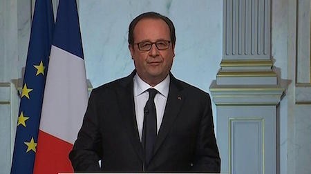 Condena presidente francés el ataque en Niza, calificado de un acto terrorista