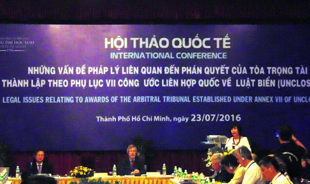 Vietnam acoge conferencia legal relativa al fallo del Tribunal Permanente de Arbitraje