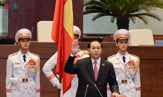 Se juramenta el reelegido presidente de Vietnam