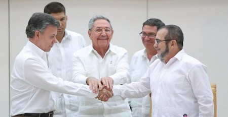 Colombia y las FARC anuncian acuerdo final de paz