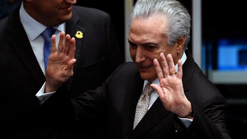 Michel Temer se convierte en nuevo presidente de Brasil