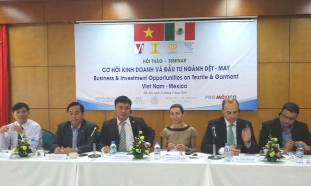 Vietnam y México fortalecen cooperación en industria textil 