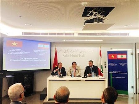 Líbano interesado en impulsar cooperación con Vietnam 
