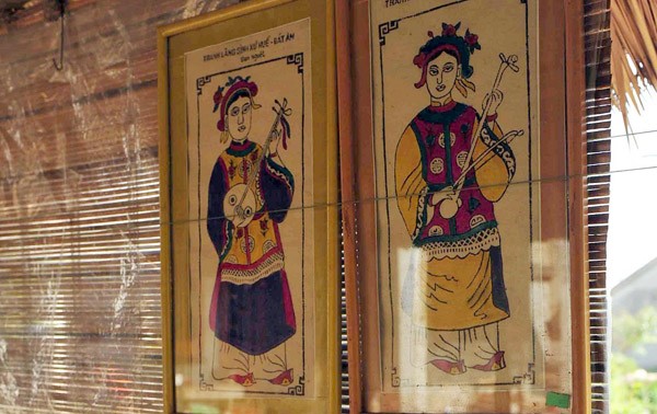 Pintura de la aldea Sinh enriquece vida espiritual de compatriotas en antigua capital de Vietnam