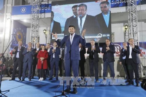 Partido oficialista gana las elecciones en Georgia