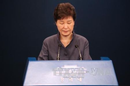 Presidenta surcoreana reconfigura oficina 