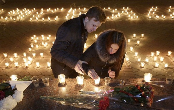 Pueblos rusos y egipcios recuerdan a víctimas de accidente aéreo A321