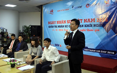 Día de los Recursos Humanos de Vietnam 2016 enfocado en el emprendimiento