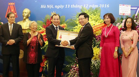 Conmemoran aniversario 70 del sector de Información Periodística de la Cancillería de Vietnam 