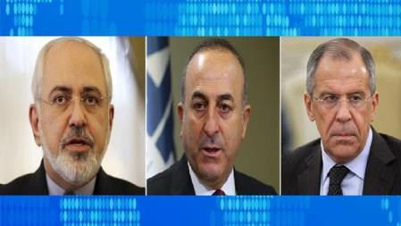 Cancilleres de Rusia, Irán y Turquía conversan sobre situación siria 