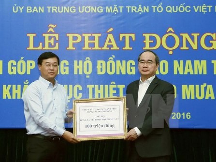 Piden más ayuda para afectados por desastre natural en Vietnam