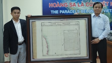 Da Nang recibe mapa antiguo confirmando la soberanía de Vietnam sobre Hoang Sa