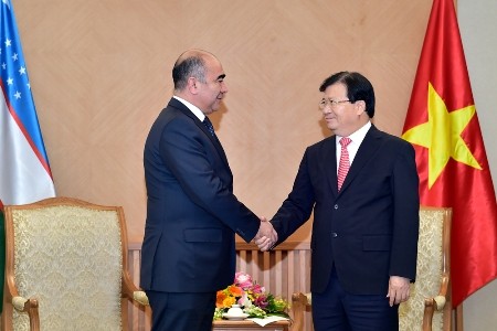 Vietnam listo a compartir experiencias con Uzbekistán
