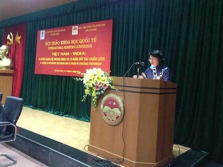 Celebran en Hanoi seminario por aniversario de relaciones Vietnam-India