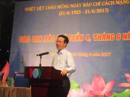 Rinden tributo a la prensa vietnamita por su contribución a la causa revolucionaria 