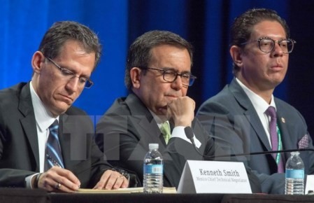 Estados Unidos, Canadá y México cierran la primera ronda de conversaciones sobre el NAFTA