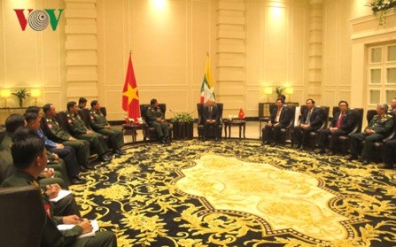 Líder político vietnamita recibe al presidente de la Asociación de Amistad Myanmar-Vietnam