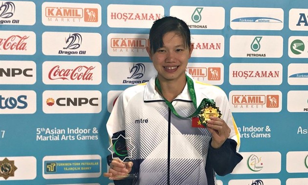 Nguyen Thi Anh Vien establece un nuevo récord en los AIMAG 2017