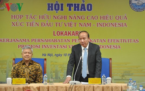 Vietnam e Indonesia buscan elevar la eficiencia de su cooperación económica