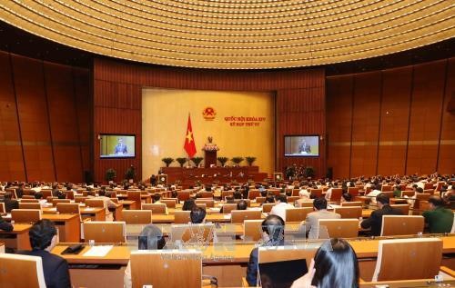 Parlamento vietnamita concluye los debates sobre el tema jurídico