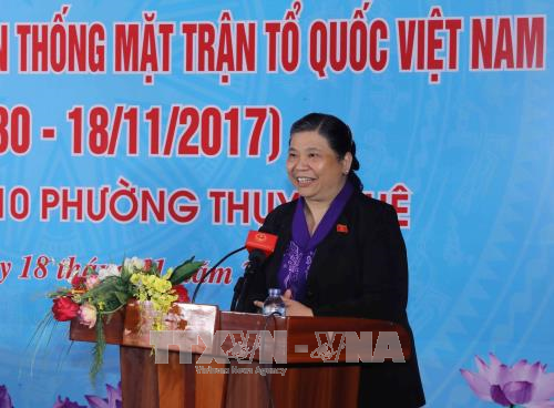 Localidades vietnamitas celebran la Fiesta de la Unidad Nacional