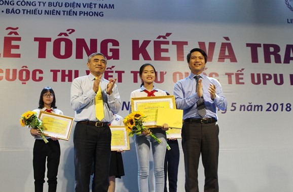 Otorgan los premios del 47 Concurso Internacional de Redacción de Cartas en Vietnam