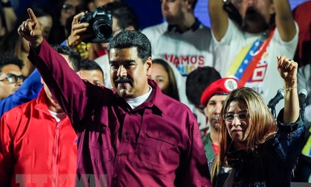 Confirman reelección del presidente venezolano, Nicolás Maduro 