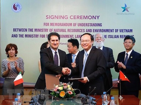 Vietnam e Italia cooperan en protección ambiental