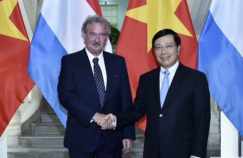 Vietnam y Luxemburgo por fomentar relaciones de cooperación