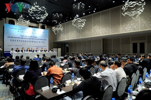 Seminario Teórico Vietnam-China se enfoca en su proceso de reforma y apertura