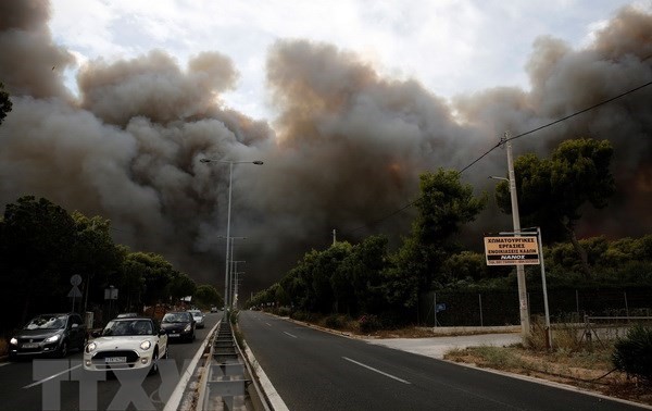 Vietnam expresa pésame a Grecia por fallecidos a causa de incendio forestal