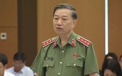 El ministro de Seguridad Pública de Vietnam rinde cuentas sobre el combate al crimen
