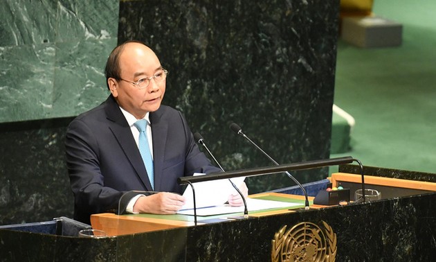 Premier vietnamita pronuncia su discurso en el Debate General de la ONU