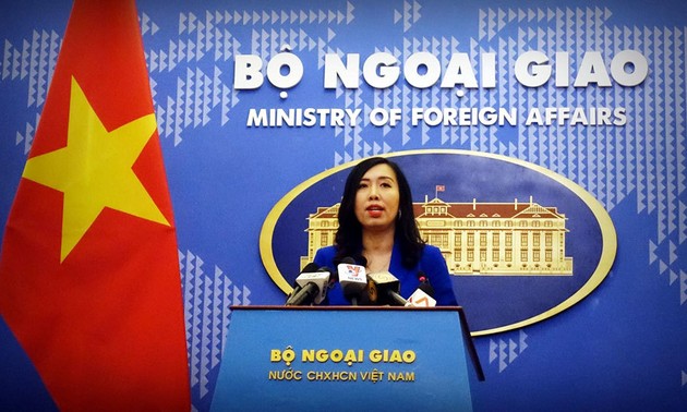 Vietnam llama al acatamiento de las leyes internacionales y solución pacífica de disputas en el Mar Oriental