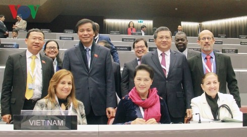 Presidenta parlamentaria de Vietnam participa en la 140 Asamblea de la UIP