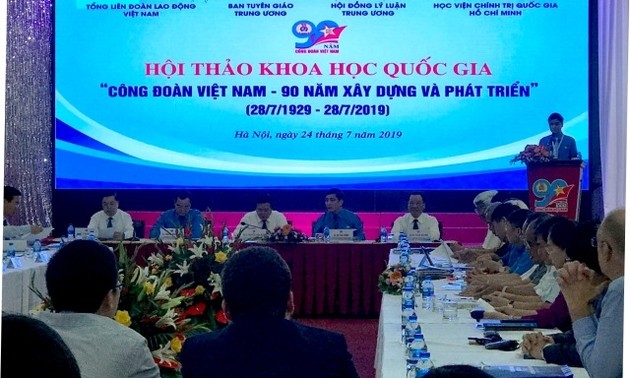 Organización sindical de Vietnam revisa nueve décadas de desarrollo