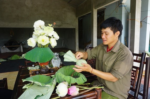 Le Son Hai, joven emprendedor en la producción del té orgánico 