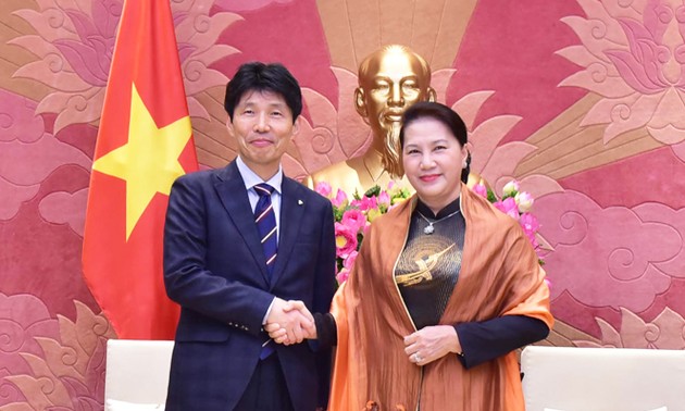 Presidenta del Parlamento vietnamita aboga por mayor cooperación con provincia japonesa