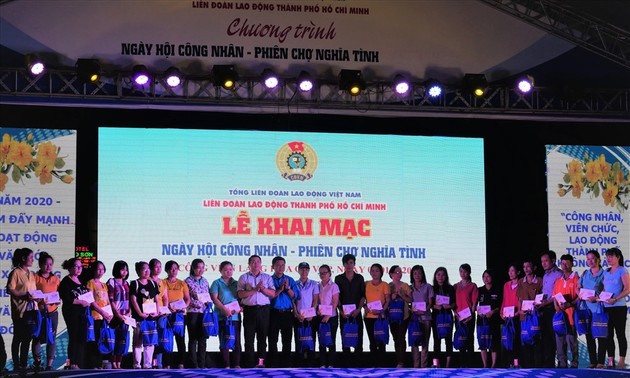 Organizan diversas actividades en apoyo a los trabajadores necesitados en Vietnam