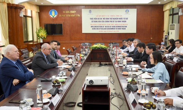 Bélgica ofrece asistencia a Vietnam en su lucha contra la intrusión salina