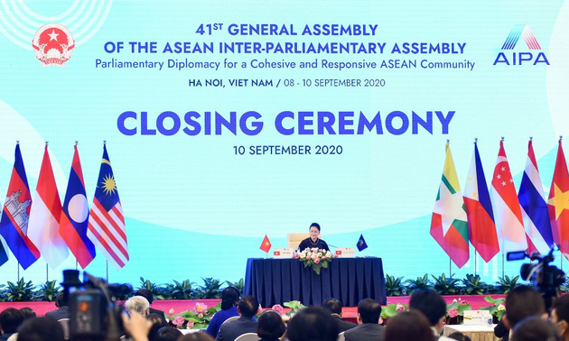 Concluye la 41 reunión de la Asamblea Interparlamentaria de la Asean