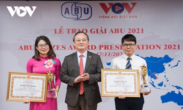VOV gana dos premios importantes de la Unión de Radiodifusión de Asia-Pacífico en 2021