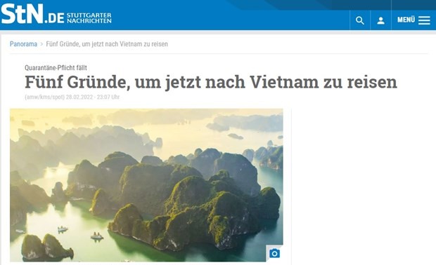 Medio alemán: Vietnam es uno de los países más hermosos de Asia