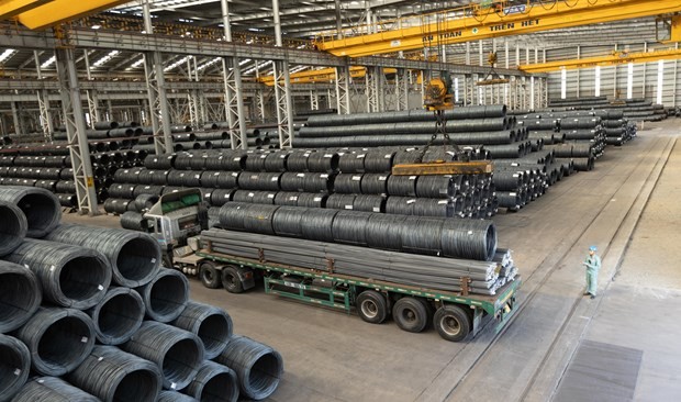 Empresa siderúrgica líder de Vietnam exportará primer lote de acero en rollo a Europa