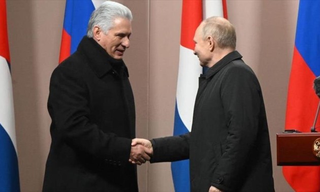 Líderes de Cuba y Rusia apuestan por fortalecer la cooperación estratégica binacional