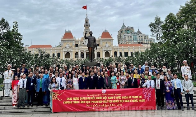 Vietnamitas expatriados participan en actividades significativas en Ciudad Ho Chi Minh