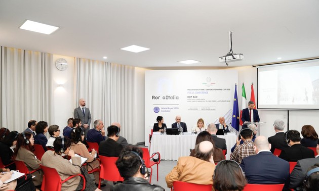 Vicecanciller de Italia promueve en Vietnam candidatura de Roma a sede de Expo 2030
