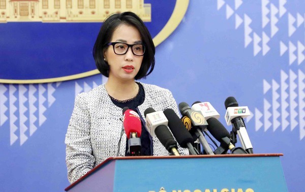 Portavoz de la Cancillería esclarece posturas de Vietnam sobre relaciones con grandes países