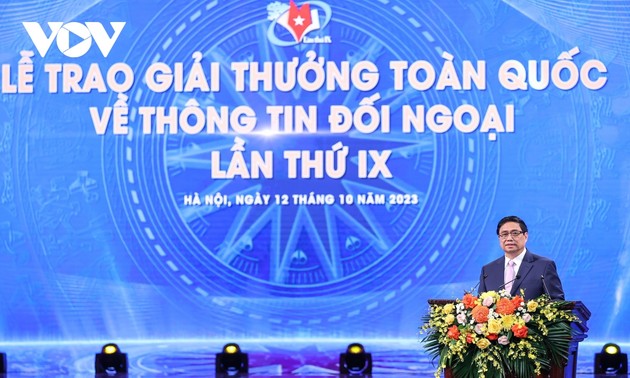 Distinguen obras ganadoras del IX Premio Nacional de Información al Exterior de Vietnam 